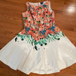 Gabby Skye Fit & Flare fully lined dress